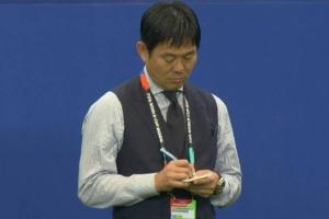 森保一谈笔记内容：记录优劣之处，与助教和球员交流